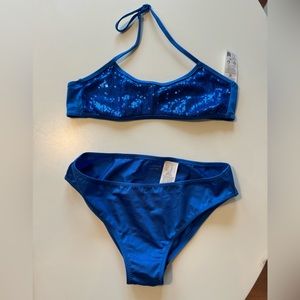 Girls bathing suit never worn no tags size 12